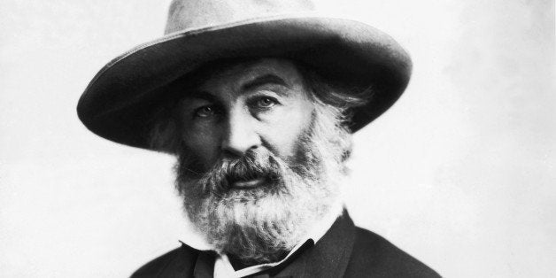 Walt Whitman (1819-92), American poet (B&W)