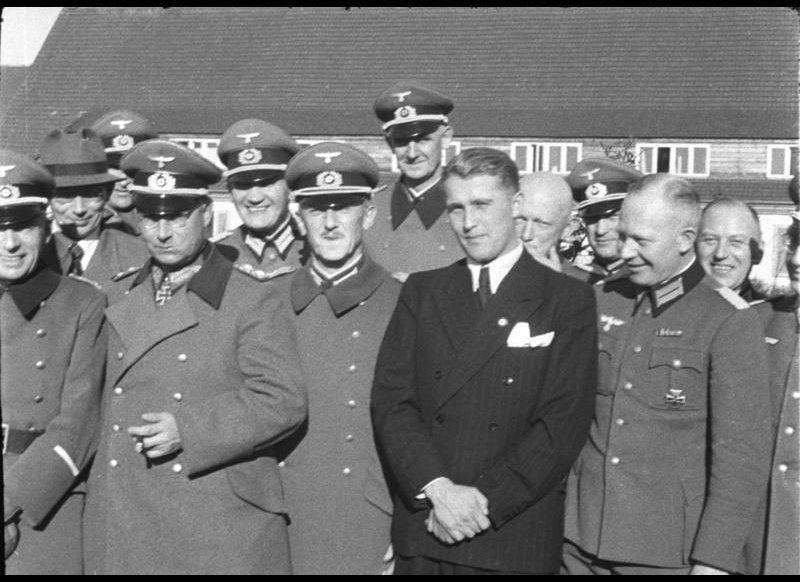 Von Braun With Nazi Officers
