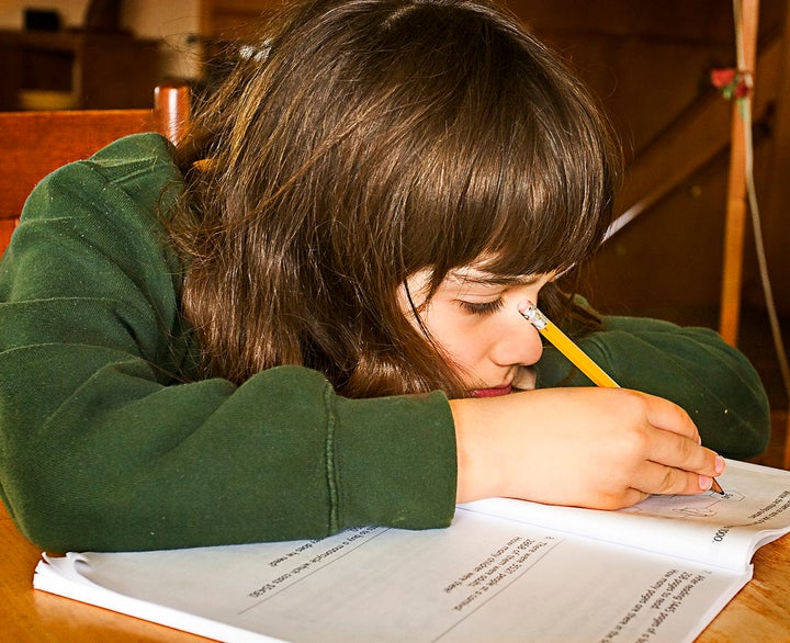 does homework help improve test scores