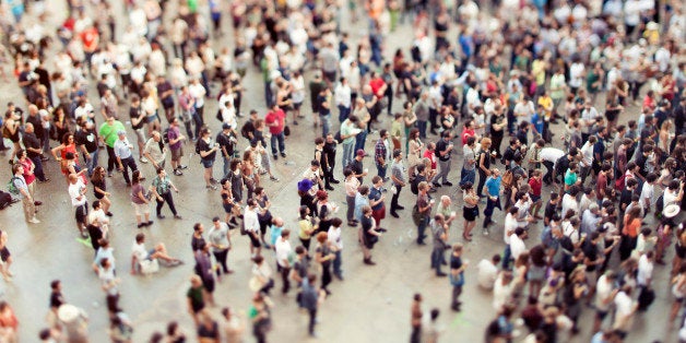 Crowd in a concert