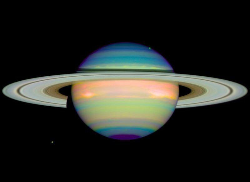 An Infrared View Of Saturn