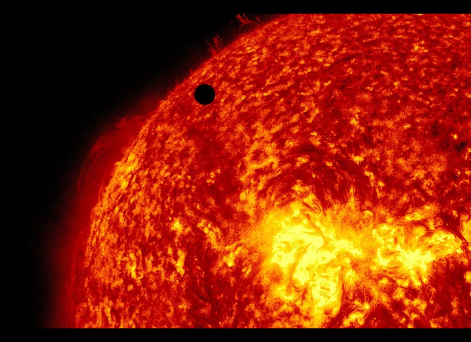 Venus Transit Across The Sun