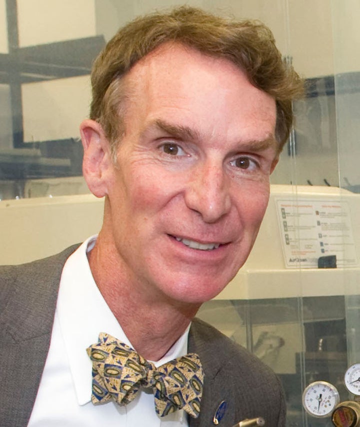 Description 1 Bill Nye at the Astrobiology Lab during a tour of Goddard Space Flight Center on September 8, 2011 | Source http://www. ...
