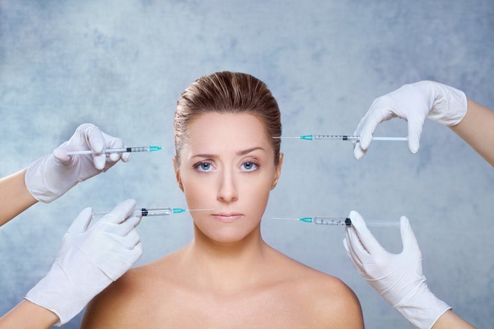 beauty treatment with botox