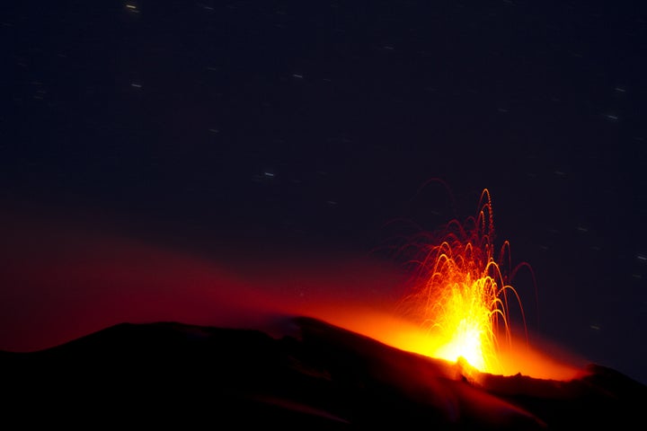 active volcano