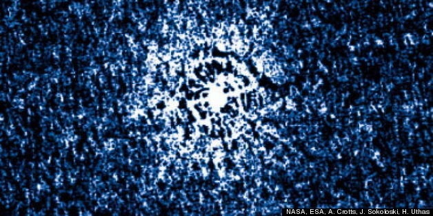 Star Explosion: Hubble Space Telescope Spies Faraway Stellar Eruption ...