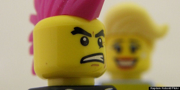 Angry best sale lego face