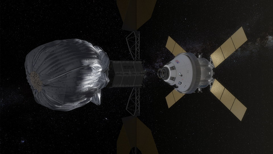 Orion Docking Approach