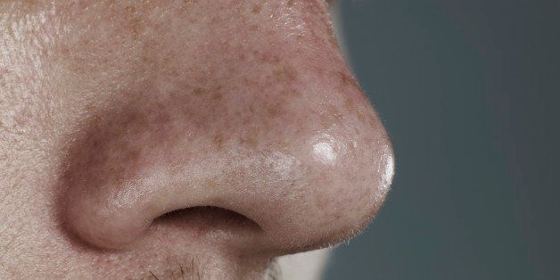 Close-up of nose