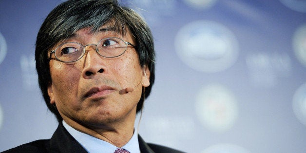 LOS ANGELES, CA - MARCH 22: CEO of Abraxis Health Institute Patrick Soon-Shiong during a Urban Economic Forum co-hosted by W