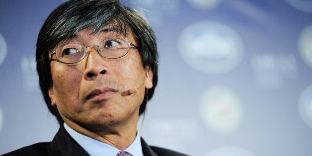 LOS ANGELES, CA - MARCH 22: CEO of Abraxis Health Institute Patrick Soon-Shiong during a Urban Economic Forum co-hosted by White House Business Council and U.S. Small Business Administration at Loyola Marymount University on March 22, 2012 in Los Angeles, California. Topics discussed at the forum included the Obama administration's support for policies that create private sector-jobs and future entrepreneurs. (Photo by Kevork Djansezian/Getty Images)