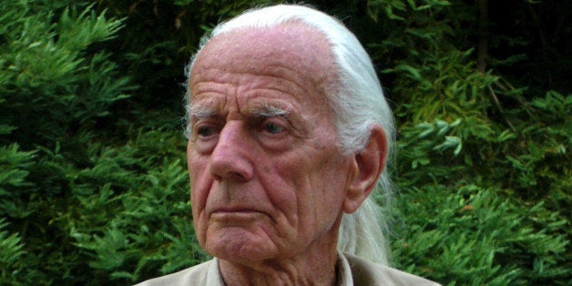 Portrait of American astronomer and telescope-maker John Dobson, Monmouth, Oregon, June 5, 2006. The Dobsonian telescope, a t