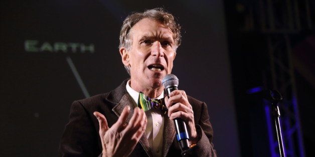 Bill Nye The Science Guy performs at the I F-ing Love Science Channel event during the 2014 SXSW Music, Film + Interactive Festival at Stubb's BBQ on Saturday March 8, 2014 in Austin Texas.(Photo by John Davisson/Invision/AP)