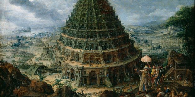 The Tower of Babel, 1595. Found in the collection of the Dresden State Art Collections. (Photo by Fine Art Images/Heritage Images/Getty Images)