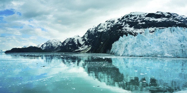 Glacier Bay in Mountains, Alaska, United States