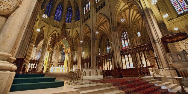 The Cathedral of St. Patrick in New York City.