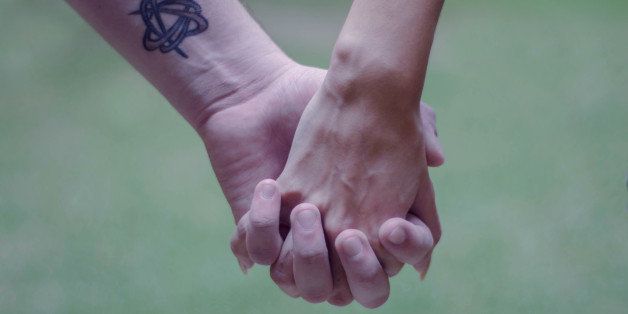 Lovers hand