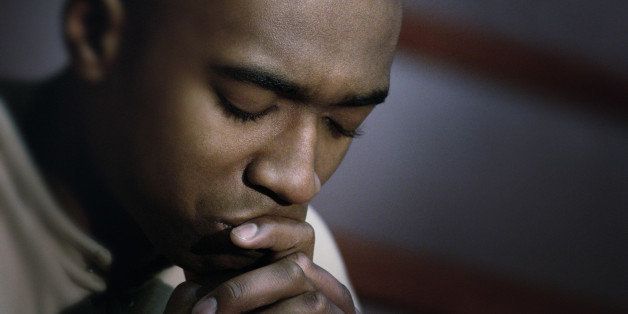 Man in prayer