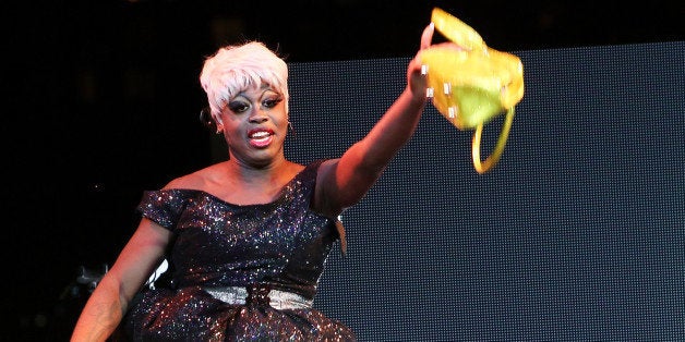 NEW YORK, NY - JUNE 24: Bob the Drag Queen performs at New York City Pride 2016 - The Rally at Pier 26 on June 24, 2016 in New York City. (Photo by Monica Schipper/Getty Images)