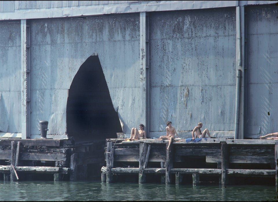 "Sunbathing on the Edge," Pier 52