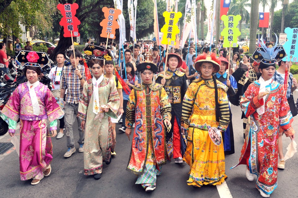 TAIWAN-GAYS-RALLY-RIGHTS