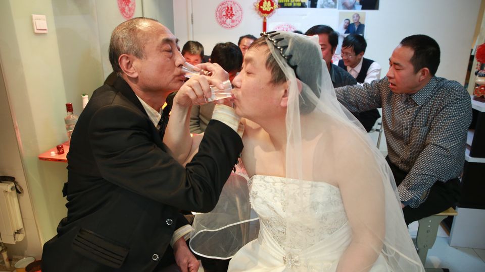 Elderly Chinese Gay Couple Marry In Beijing