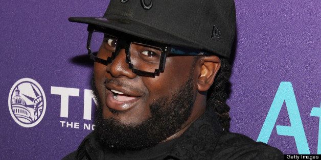 WASHINGTON, DC - JANUARY 19: Rapper T-Pain attends the OurTime.org Hosts Inaugural Youth Ball on January 19, 2013 in Washington, DC. (Photo by Paul Morigi/WireImage)