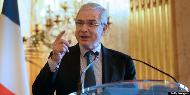 French National Assembly Speaker Claude Bartolone speaks on April 6, 2013 during the awarding of the Political Book Prize at the National Assemby in Paris. AFP PHOTO / KENZO TRIBOUILLARD (Photo credit should read KENZO TRIBOUILLARD/AFP/Getty Images)