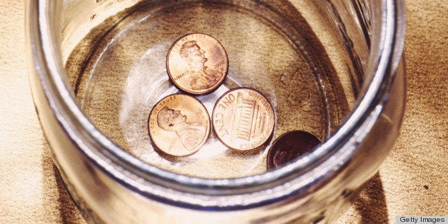 Coins in Jar