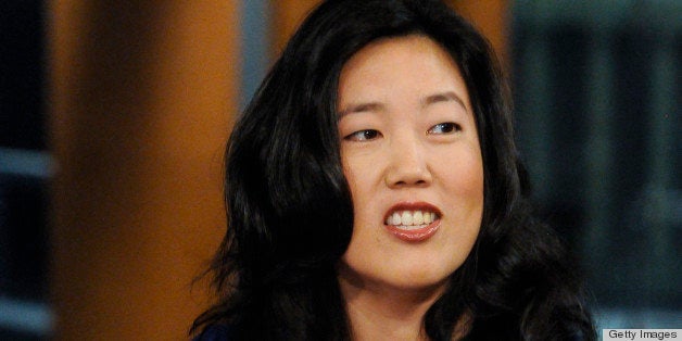 MEET THE PRESS -- Pictured: (l-r) ? Michelle Rhee, Founder & CEO, StudentsFirst, appears on 'Meet the Press' in Washington D.