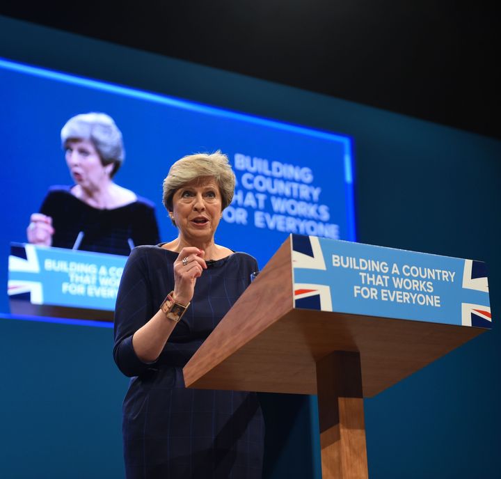 Theresa May's disastrous speech at the 2017 Conservative Party annual conference.