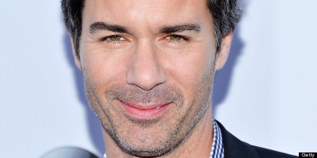 BURBANK, CA - MAY 19: Actor Eric McCormack arrives at the Disney Media Networks International Upfronts at Walt Disney Studio