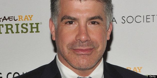 NEW YORK, NY - APRIL 09: Actor Bryan Batt attends the Cinema Society and Rachael Ray Nutrish With Grey Goose Cherry Noir hosted screening of 'Darling Companion' at Tribeca Grand Hotel on April 9, 2012 in New York City. (Photo by Stephen Lovekin/Getty Images)