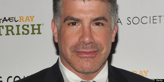 NEW YORK, NY - APRIL 09: Actor Bryan Batt attends the Cinema Society and Rachael Ray Nutrish With Grey Goose Cherry Noir hos