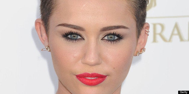 LAS VEGAS, CA- MAY 19: Singer Miley Cyrus arrives at the 2013 Billboard Music Awards at the MGM Grand Garden Arena on May 19, 2013 in Las Vegas, Nevada. (Photo by Jeffrey Mayer/WireImage)