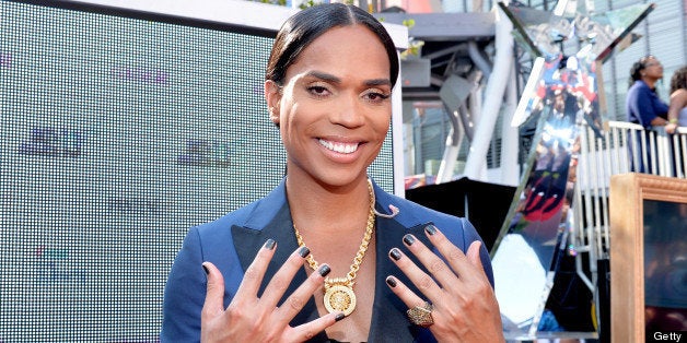 LOS ANGELES, CA - JUNE 30: B. Scott attends the P&G Red Carpet Style Stage at the 2013 BET Awards at Nokia Theatre L.A. Live
