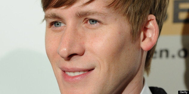 BEVERLY HILLS, CA - OCTOBER 08: Screenwriter Dustin Lance Black arrives to the 6th Annual GLSEN Respect Awards at the Beverly Hills Hotel on October 8, 2010 in Beverly Hills, California. (Photo by Alberto E. Rodriguez/Getty Images)