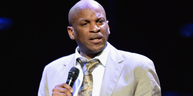 LOS ANGELES, CA - JUNE 30: Singer Donnie McClurkin attends Sunday Best Gospel Stage during the 2013 BET Experience at Club Nokia on June 30, 2013 in Los Angeles, California. (Photo by Earl Gibson/BET/Getty Images for BET)