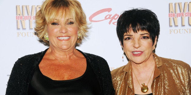 NEW YORK, NY - SEPTEMBER 05: Lorna Luft and (R) Liza Minnelli attend the 2012 Bright Lights Shining Stars Gala at Jack H. Skirball Center for the Performing Arts on September 5, 2012 in New York City. (Photo by Desiree Navarro/WireImage)