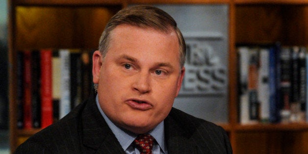 MEET THE PRESS -- Pictured: (l-r) ? Brian Brown, President, National Organization for Marriage, appears on 'Meet the Press' in Washington, D.C., Sunday, March 31, 2013. (Photo by: William B. Plowman/NBC/NBC NewsWire via Getty Images)