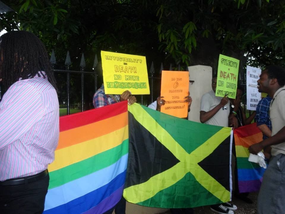 Jamaican Gay Activists Protest Against Extreme Anti Lgbt Climate Huffpost Voices 