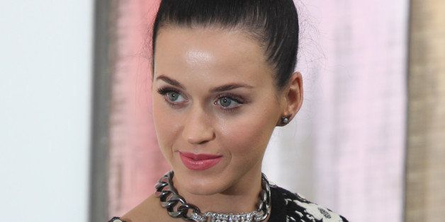 PARIS, FRANCE - OCTOBER 01: Katy Perry attends Chanel show as part of the Paris Fashion Week Womenswear Spring/Summer 2014 on October 1, 2013 in Paris, France. (Photo by Antonio de Moraes Barros Filho/WireImage)