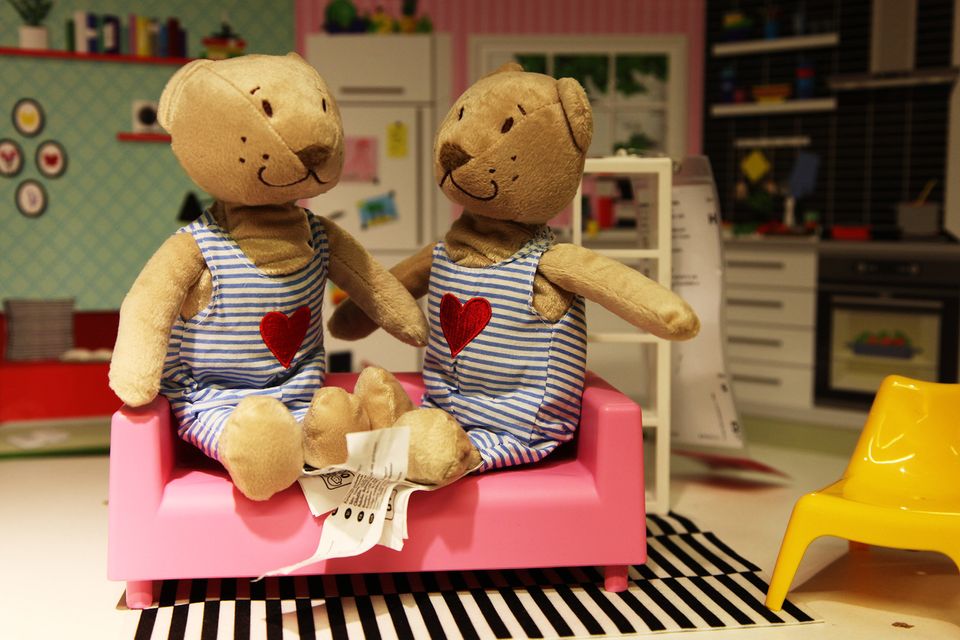 'Gay' Ikea teddy bears 