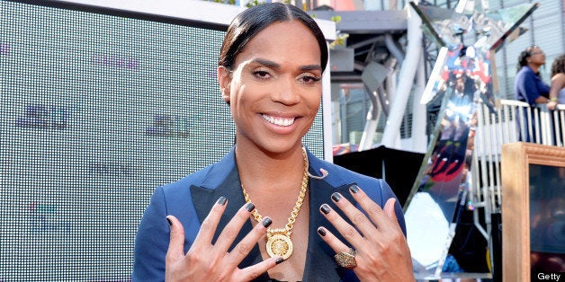 LOS ANGELES, CA - JUNE 30: B. Scott attends the P&G Red Carpet Style Stage at the 2013 BET Awards at Nokia Theatre L.A. Live on June 30, 2013 in Los Angeles, California. (Photo by Alberto Rodriguez/BET/Getty Images for BET)