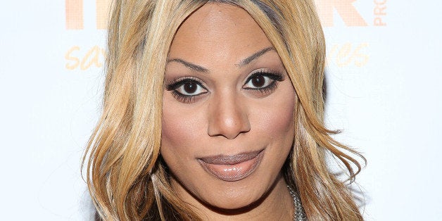 NEW YORK, NY - OCTOBER 23: Laverne Cox attends the Trevor NextGen 4th Annual Fall Fete at The Angel Orensanz Foundation on October 23, 2013 in New York City. (Photo by Rob Kim/Getty Images)