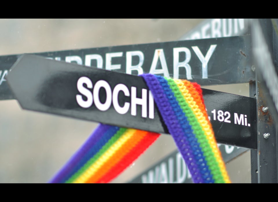 #GayPropaganda #SochiSign #QueerPropaganda