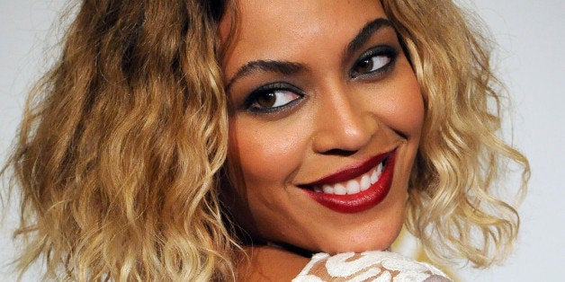 LOS ANGELES, CA - JANUARY 26: Recording artist Beyoncé Knowles poses in the press room during th 56th GRAMMY Awards at Staples Center on January 26, 2014 in Los Angeles, California. (Photo by Steve Granitz/WireImage)