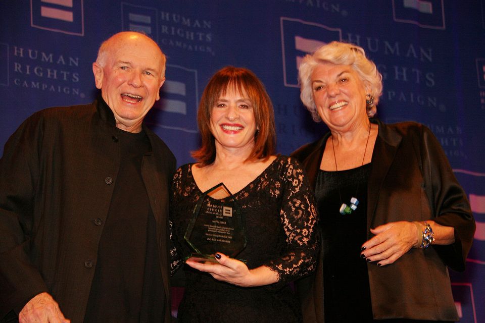 Terrence McNally, Patti LuPone and Tyne Daly 