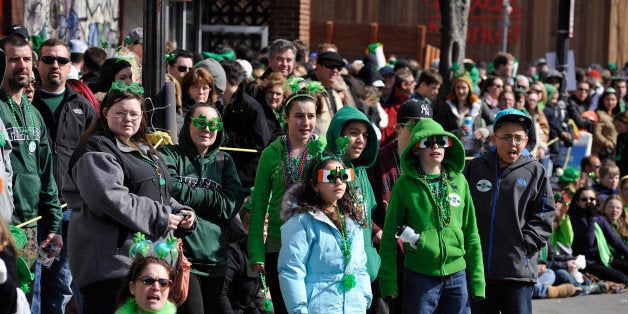 SOUTH BOSTON, MA - MARCH 17: General atmosphere at the South Boston 2013 St. Patrick's Day Parade on March 17, 2013 in South