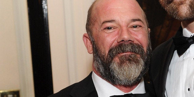 Andrew Sullivan (L) and Aaron Tone attend the Bloomberg & Vanity Fair cocktail reception following the 2011 White House Correspondents' Association Dinner at the residence of the French Ambassador on April 30, 2011 in Washington, DC. *** Local Caption ***